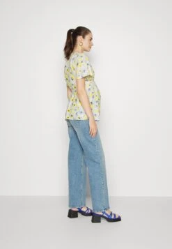 Blouse - White/Light Blue -Anna Field 0005fb4dca8848c7a96b84c3a6d254b6