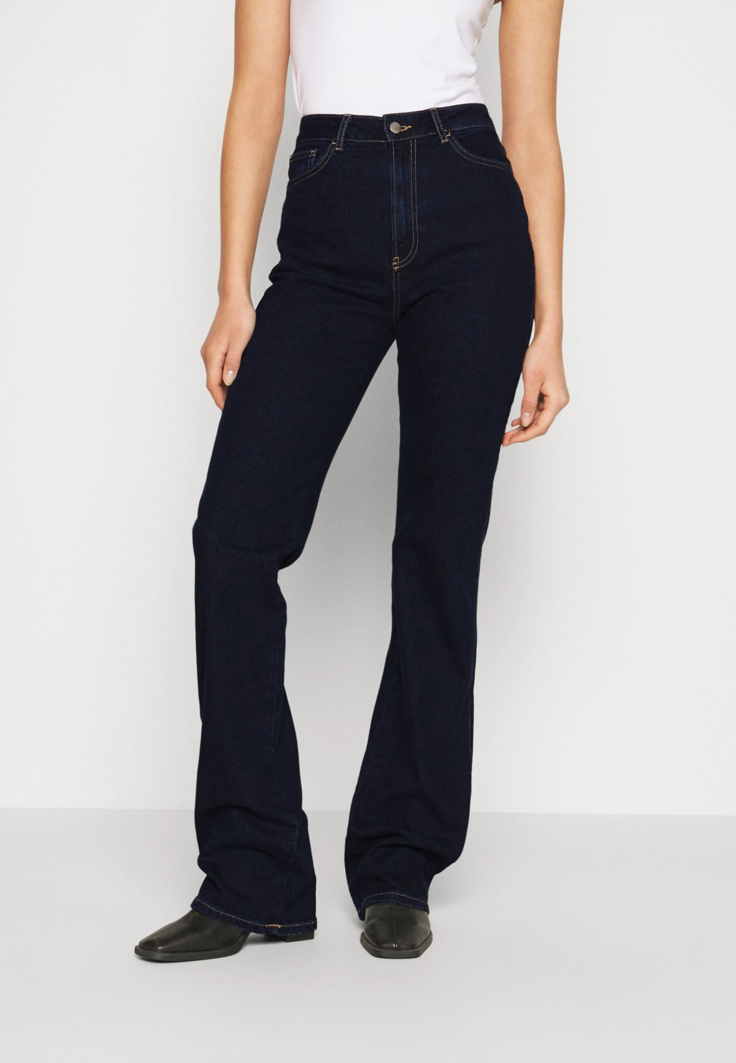 Jean Flare - Dark Blue Denim 3 Jean Flare - Dark Blue Denim