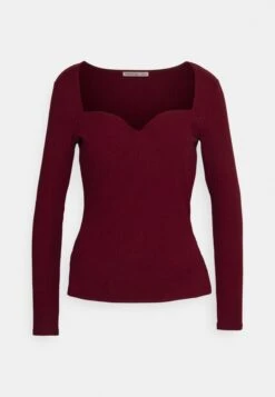 T-Shirt À Manches Longues - Dark Red -Anna Field 0c7f1ac53c114676833330cf1f7e364f