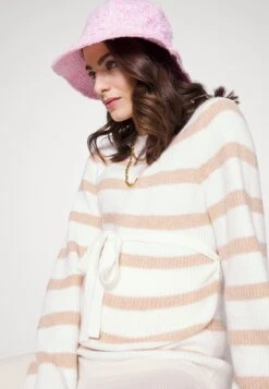 Pullover - White/Sand -Anna Field 14ee77c89a8645c6ad6118e1668b8557