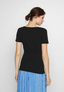 2 Pack - T-Shirt Basique - Black/White -Anna Field 15da3aa8dfa74a03baec8a2a5b6a7807