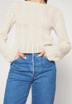 Anna Field Pullover - Off-White -Anna Field 16282150fb944e57aca8e25ac42025a5