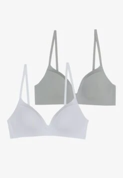 Anna Field 2 Pack - Soutien-Gorge Invisible - White/Grey 10 Anna Field 2 Pack - Soutien-Gorge Invisible - White/Grey -Anna Field 16c5969d2cbf435b905ecc453f1fe462