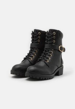 Anna Field Bottines À Lacets - Black -Anna Field 1b3af86906494462a25f3d1b09cfefb1