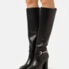 Anna Field Leather - Bottes À Talons Hauts - Black