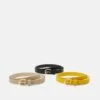 Anna Field 3 Pack - Ceinture - Black/Yellow/Taupe -Anna Field 1e3443241306439d9fcdc1f6a4508ff9