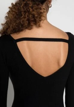 Anna Field Offener Rücken Bodycon Mini Strickkleid - Robe Fourreau - Black -Anna Field 1e77fbe5821d4c448cad2c7c1537bd30