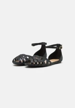 Leather - Ballerines À Bout Ouvert - Black -Anna Field 1ef9b2c533324575bd3f300d9830b3f8