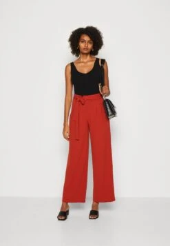 Anna Field Pantalon Classique - Dark Red -Anna Field 238899283af64ad19b79c8fa021acd71