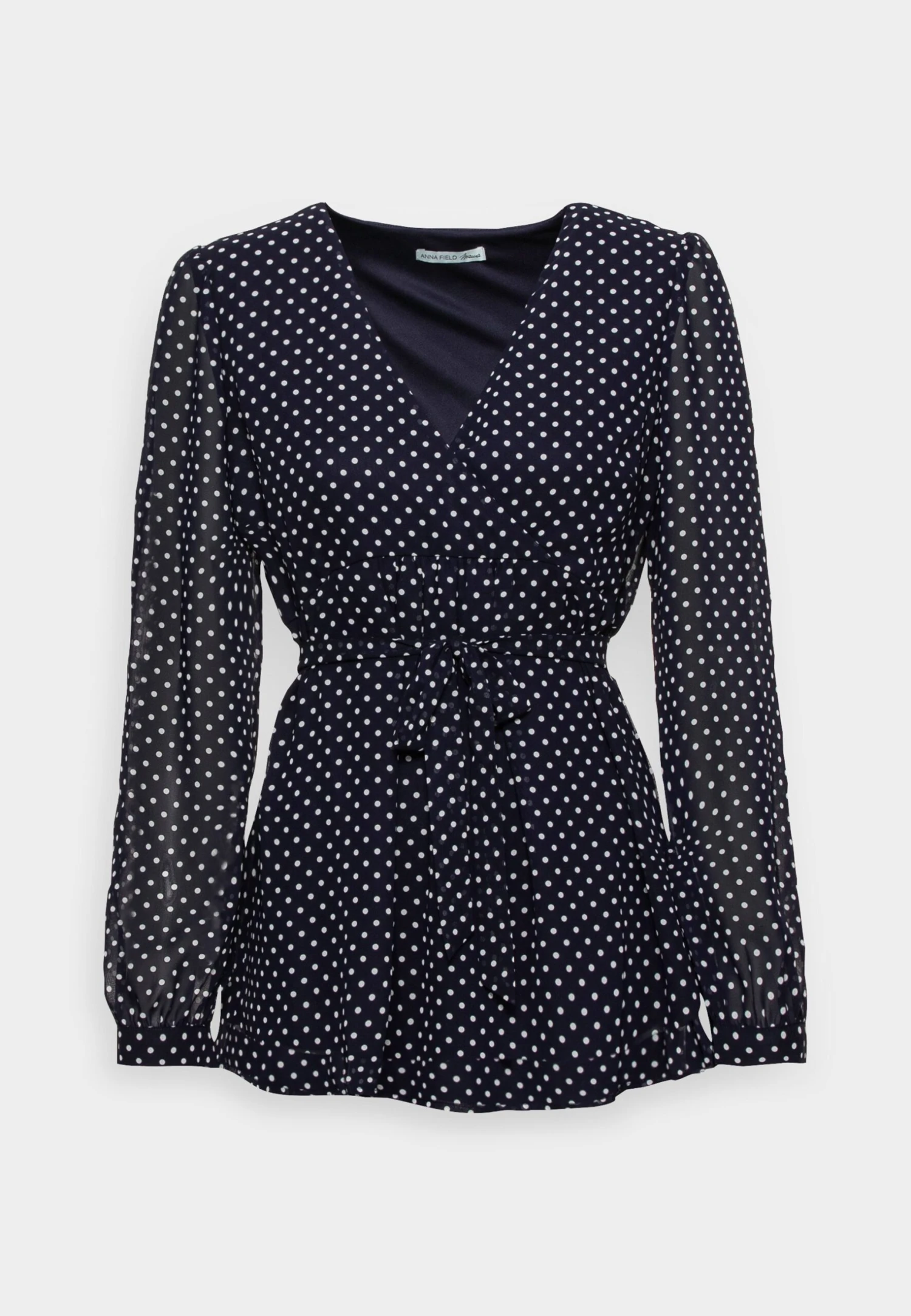 Blouse - Blue/White 3 Blouse - Blue/White