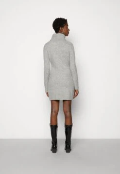 Anna Field Rollkragen Mini Strickkleid - Robe Fourreau - Grey -Anna Field 26a8c5fa153d43bda83ec8aeac1901ec
