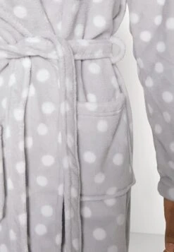 Anna Field Peignoir - Grey/White -Anna Field 26e216a1b8f4497bb17bb80d008af36c