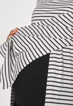 T-Shirt À Manches Longues - Black/White -Anna Field 36704072987942e590ca7f320ff7a672