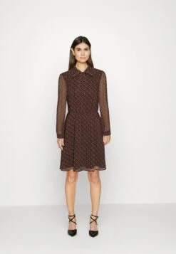 Anna Field Robe De Jour - Black/Brown