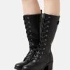 W-Berta - Bottes À Lacets - Black -Anna Field 3b24727664d942bfb3f4ef66ab927d8e