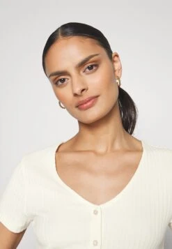 Anna Field Gilet - 003 - Off-White -Anna Field 3d4fbf89205542e9b907ddcb11191d95