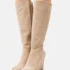 Anna Field Leather - Bottes Compensées - Beige -Anna Field 4002c1c6642e4ae382b206acdb761c4c