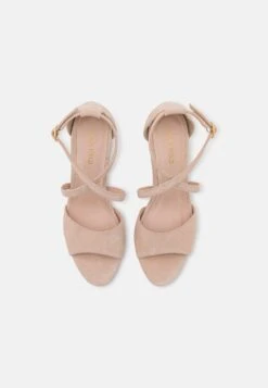 Anna Field Leather - Sandales À Talons Hauts - Beige -Anna Field 40825cd9a0d6432e90e6c53c75e04bea