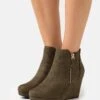 Bottines À Plateau - Khaki -Anna Field 436f895b618f45c2bb96373f378aafb9
