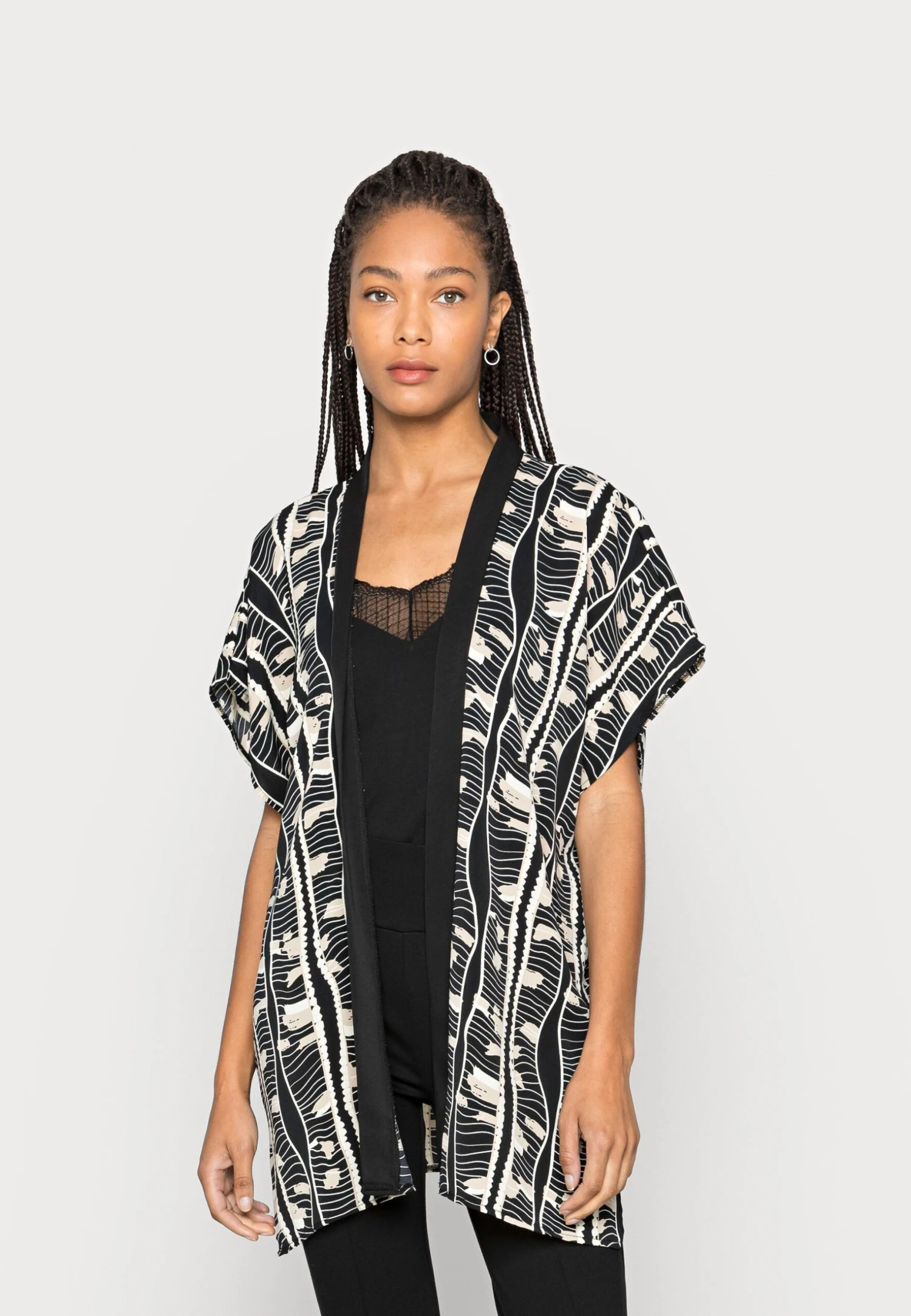 Anna Field Summercape - Tunique - Black 3 Anna Field Summercape - Tunique - Black