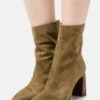 Anna Field Leather - Bottines - Khaki -Anna Field 4af53b25778f4a22a5bb958643ad4f24