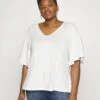 T-Shirt Basique - White -Anna Field 4b2321b3e0c2438ba3e82c1fb404ae17