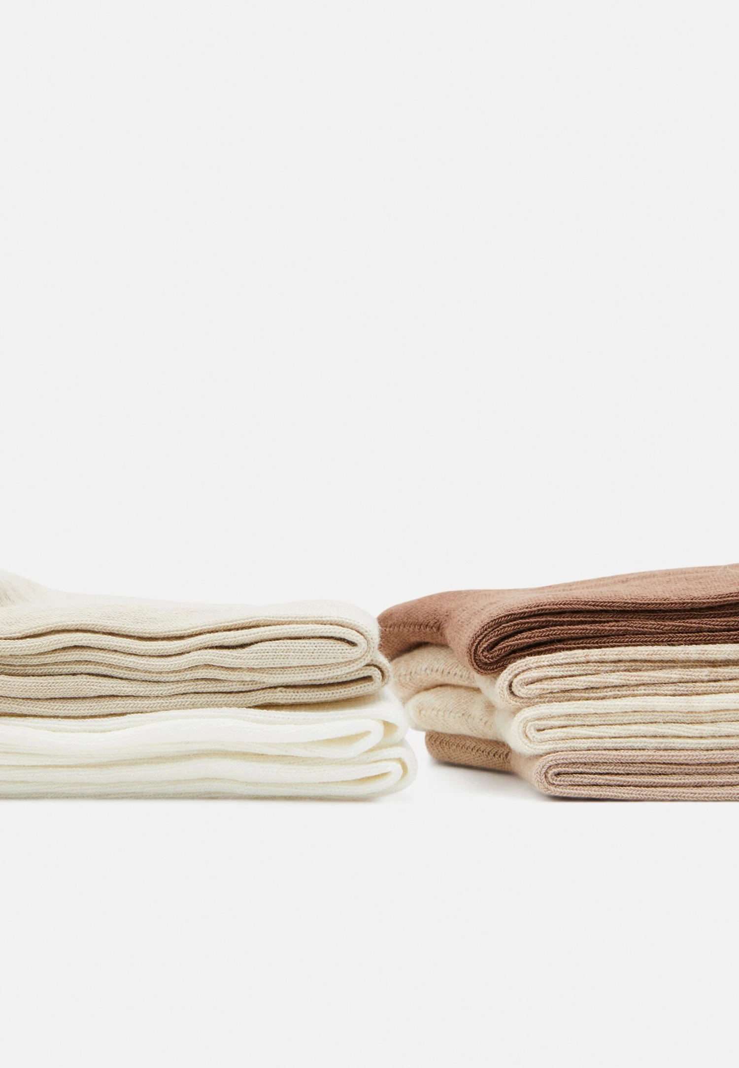 Anna Field 8 Pack - Chaussettes - White/Sand/Camel 4 Anna Field 8 Pack - Chaussettes - White/Sand/Camel – Image 2