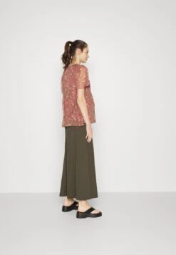 Maternity Maxi Skirt With Drawstring Waistband - Jupe Longue - 606 - Khaki -Anna Field 50de9903974f41e1b0c36a93f983a346