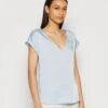 Anna Field T-Shirt Basique - Light Blue 2 Anna Field T-Shirt Basique - Light Blue -Anna Field 53276ac3c4eb4b0cadc6184d85f77ad4