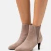 Anna Field Leather - Boots À Talons - Taupe -Anna Field 567a2e74981240719608da2e82adee6f