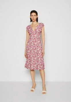 Anna Field Robe En Jersey - Brown/Beige/Pink