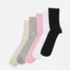 Anna Field 5 Pack - Chaussettes - Black/White/Grey -Anna Field 5999ece17efa4e9b8e27c433fccd228e