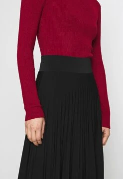 Anna Field Plisse A-Line Midi Skirt - Jupe Trapèze - Black -Anna Field 5b795506dfab47e1b68916c05358cc67