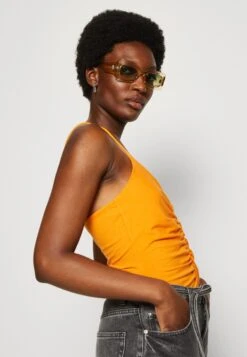 Anna Field Débardeur - Black/Orange -Anna Field 5e2720f62b9b4c18b18dce6eb7ad712c