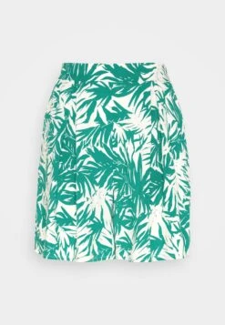 Anna Field Short - Green/Off White -Anna Field 5f6994548d7244ab88b97367488fefbd