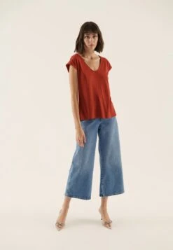 Anna Field T-Shirt Basique - Red -Anna Field 6214aa7c7988412c9b120192dfd1e6c9