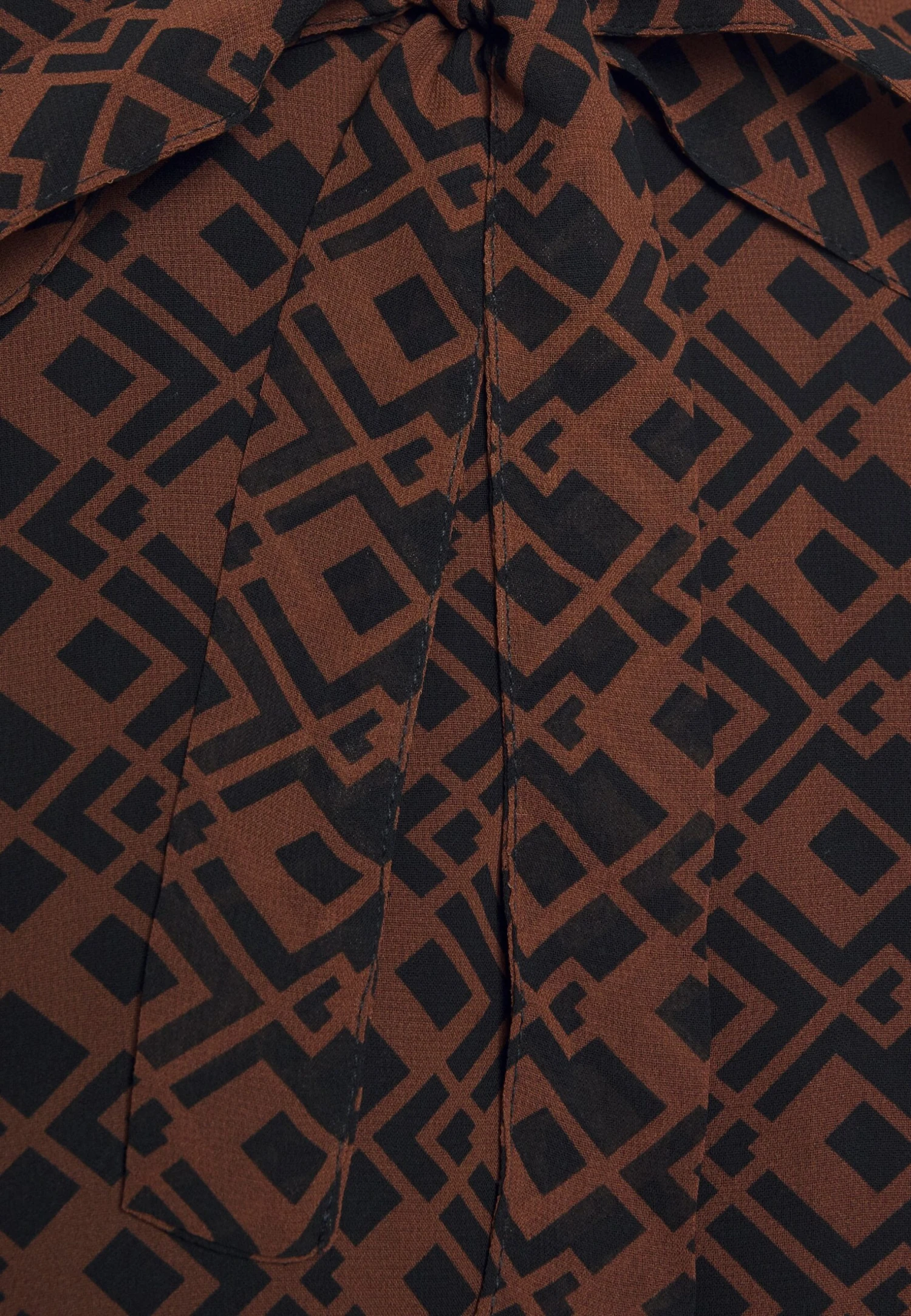 Anna Field Robe De Jour - Black/Brown 7 Anna Field Robe De Jour - Black/Brown – Image 5