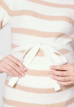 Pullover - White/Sand -Anna Field 702af8f9a5294d008256b15ba3b3cd18