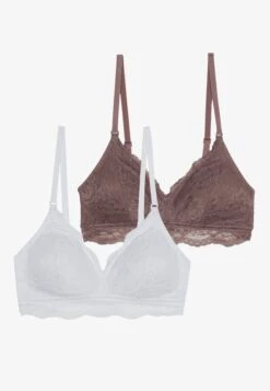 Anna Field 2 Pack - Soutien-Gorge Triangle - Pink/White -Anna Field 718c99870331436f87005690f31c8921