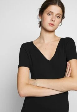 2 Pack - T-Shirt Basique - Black/White -Anna Field 8490c04f37e74f88ad2ef9f823f493e9