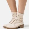Anna Field Bottines À Lacets - Beige -Anna Field 87f424c0f6c44a8fa6993f1b2a31cfba