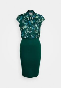 Anna Field Robe Fourreau - Dark Green-Multi-Coloured -Anna Field 8cd6e58b4ae4491494f15b709e4b9cc4