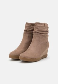 Anna Field Winter Boot - Bottines Compensées - Taupe -Anna Field 8edaf7386eb446aeb0654ef16e40d6b5