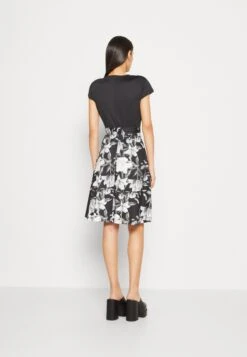 Anna Field Robe En Jersey - Black/Grey/White -Anna Field 9303b5020bc54429b7f136de32263db3