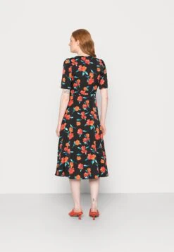 Anna Field Robe De Jour - Black /Red/Multi Coloured -Anna Field 975120dbc09043b1802c084b9ea10f26