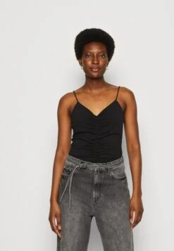 Anna Field Débardeur - Black/Orange -Anna Field 987d7802b13549199dbf70aff0b41699