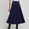 Anna Field Plisse A-Line Midi Skirt - Jupe Trapèze - Maritime Blue -Anna Field 9c4060d1a0304200b78aca3a1eb3f70e