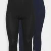 2 Pack - Legging - Black/Dark Blue -Anna Field a3ae61bd7b83442d91af6ba5e310d344