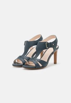 Anna Field Leather - Sandales À Talons Hauts - Dark Blue -Anna Field a9582f6baea1486b935832972639e771