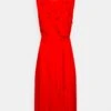 Anna Field Volant Midi Dress - Robe De Jour - Red -Anna Field aab4d1388f244fde85cc8a4537d3ee0f